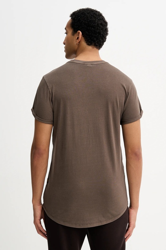 Odzież G-Star t-shirt bawełniany D16396.2653.H159 brązowy