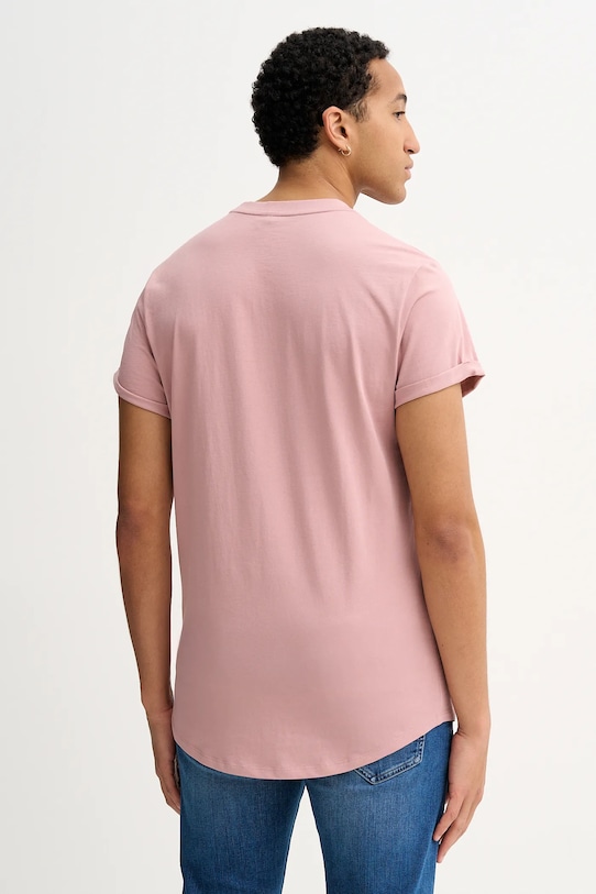 Odzież G-Star t-shirt bawełniany D16396.B353.8147 różowy