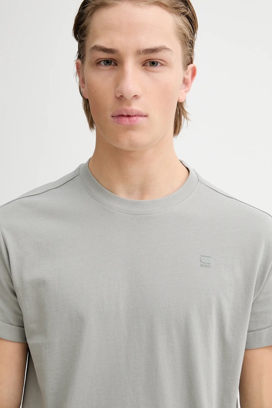 Bavlnené tričko G-Star sivá D16396.B353.G283