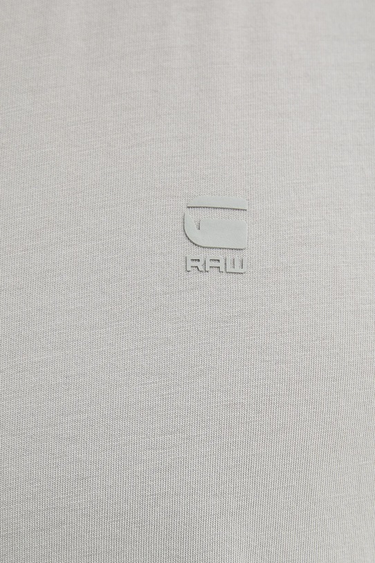 G-Star t-shirt bawełniany D16396.B353.G283 szary