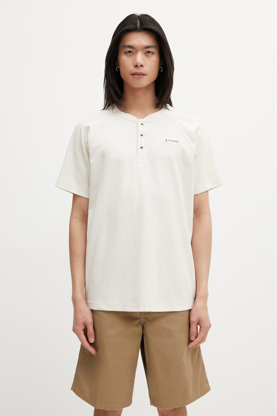 Columbia Acker Rock Men's cotton t-shirt beige 2157061