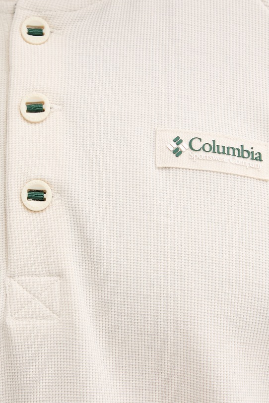 Columbia t-shirt męski z bawełną Acker Rock 2157061 beżowy