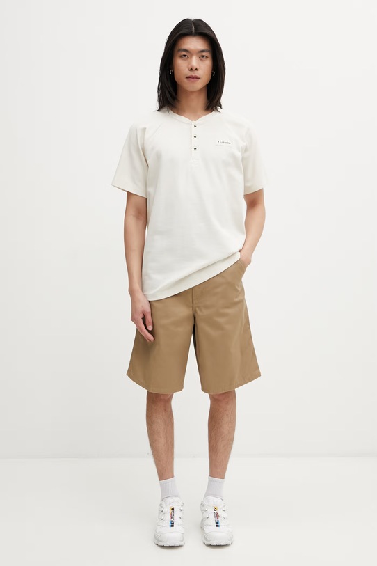 Columbia Acker Rock Men's cotton t-shirt 2157061 beige