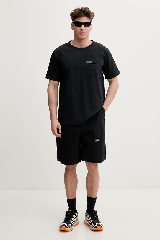 Columbia t-shirt męski Chill Creek 2157591 czarny SS26