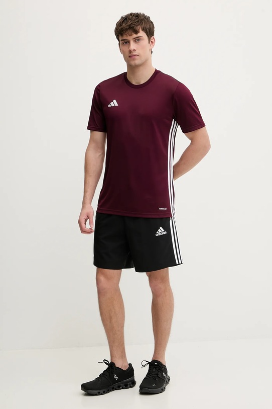 adidas Performance t-shirt Tabela 23 IB4928 bordowy SS26