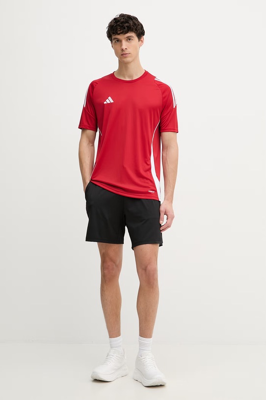 adidas Performance T-shirt treningowy męski Tiro 24 IS1016 czerwony SS26