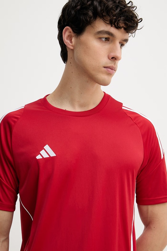 adidas Performance T-shirt treningowy męski Tiro 24 czerwony IS1016