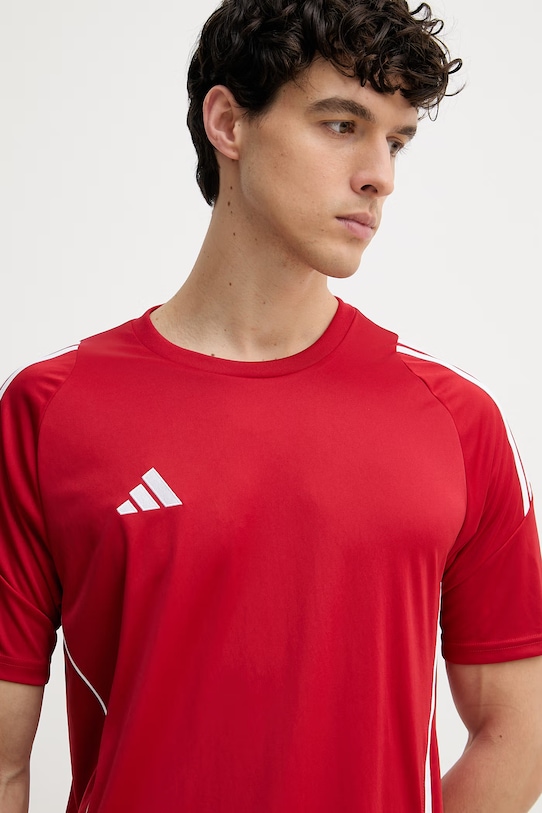 adidas Performance T-shirt treningowy męski Tiro 24 czerwony IS1016