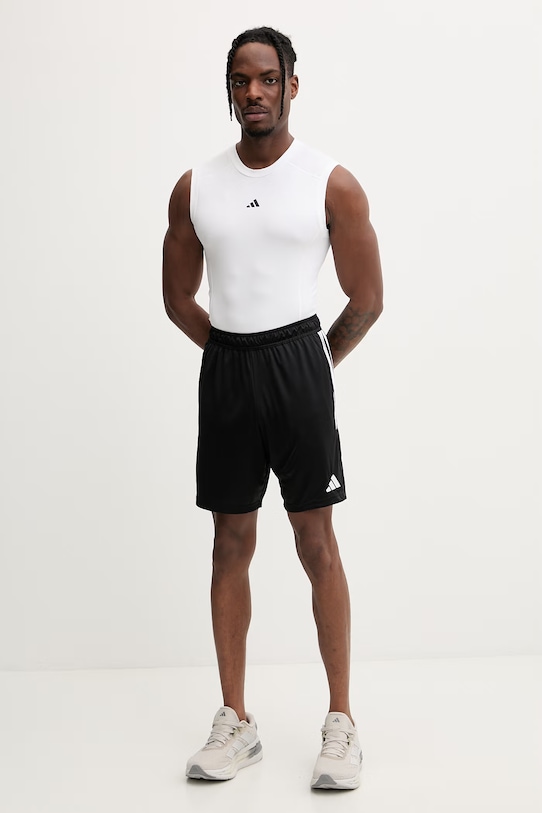 adidas Performance Ανδρική αθλητική μπλούζα Techfit JE6695 λευκό SS26