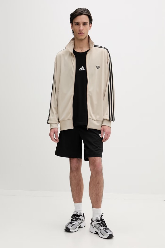 adidas t-shirt bawełniany JE8986 czarny SS26