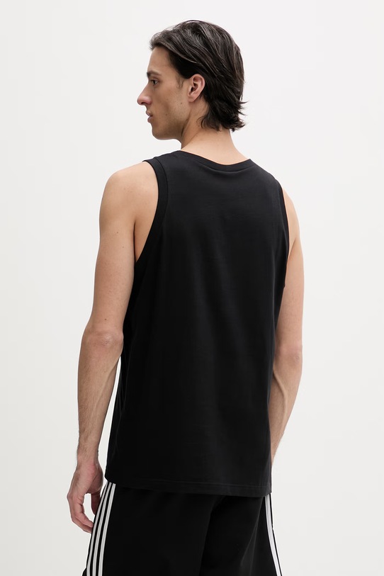 Odzież adidas t-shirt bawełniany JE8986 czarny