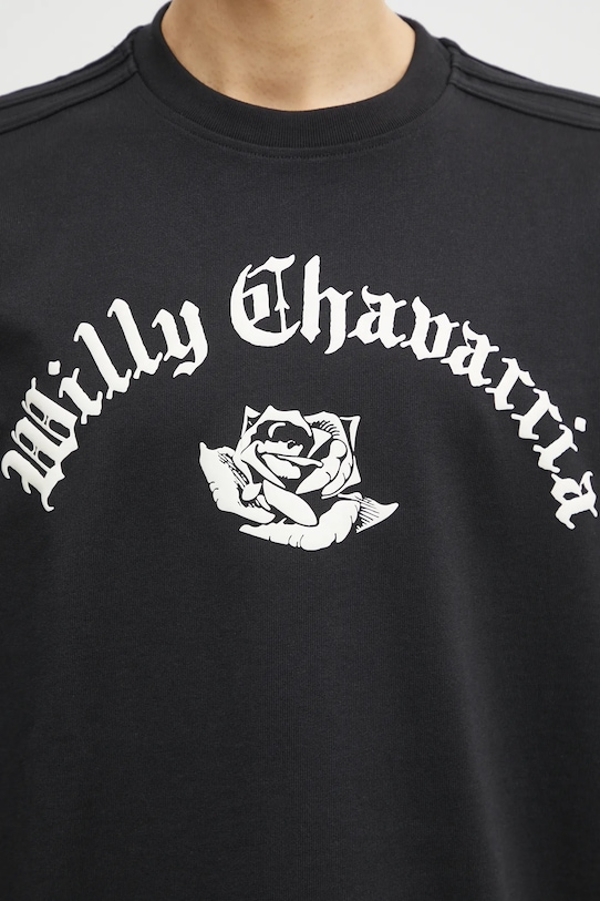 Tričko adidas Originals x Willy Chavarria Signature Tee černá KD9354