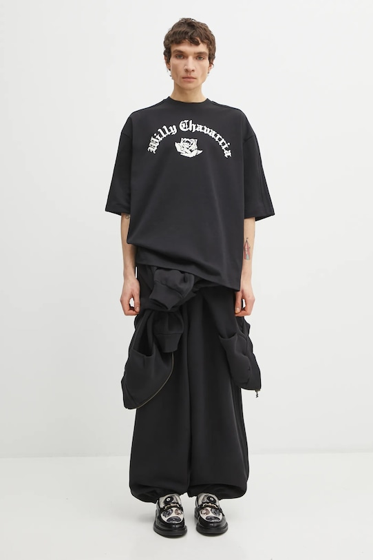 Tričko adidas Originals x Willy Chavarria Signature Tee KD9354 černá