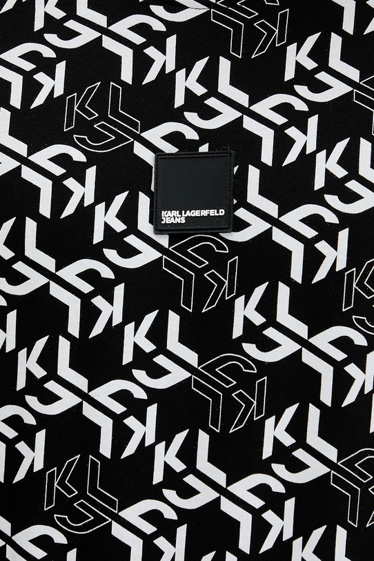 Karl Lagerfeld Jeans t-shirt bawełniany B1M17070 czarny