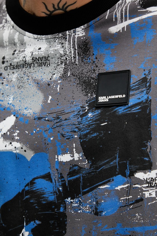 Μπλουζάκι Karl Lagerfeld Jeans B1M17076 γκρί