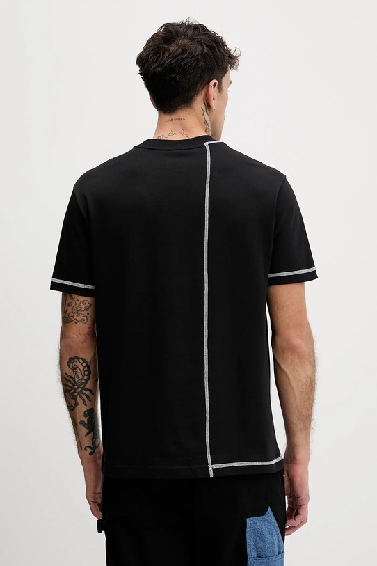 Odzież Karl Lagerfeld Jeans t-shirt bawełniany B1M17068 czarny