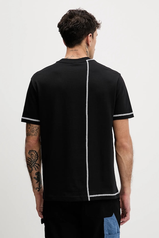 Odzież Karl Lagerfeld Jeans t-shirt bawełniany B1M17068 czarny