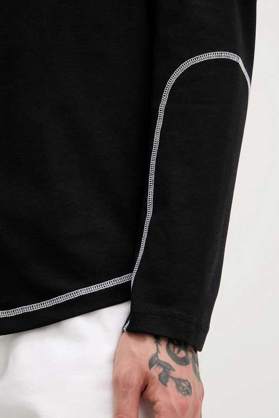 Karl Lagerfeld Jeans longsleeve bawełniany B1M17071 czarny