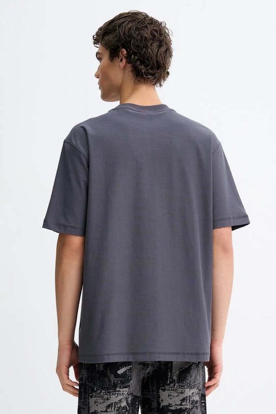 Odzież Karl Lagerfeld Jeans t-shirt bawełniany B1M17072 szary