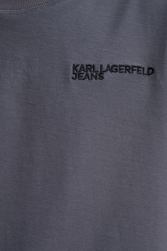 Karl Lagerfeld Jeans t-shirt bawełniany B1M17072 szary