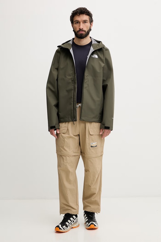 Jack Wolfskin t-shirt męski bawełniany Essential A65917 granatowy SS26