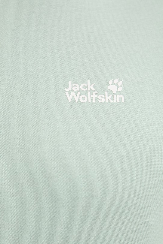 Jack Wolfskin t-shirt męski bawełniany Essential A65917 zielony