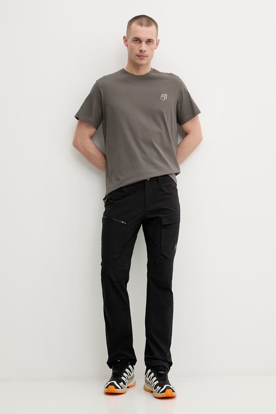 Jack Wolfskin t-shirt męski bawełniany Celebrate The Paw A65915 szary SS26