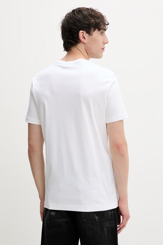 Odzież Diesel t-shirt męski bawełniany T-MIEGOR-K77 A14819.0PJBG biały