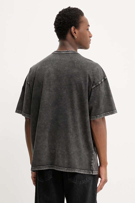 Odzież Diesel t-shirt bawełniany T-BOXT-DEN A19545.0HGBX szary