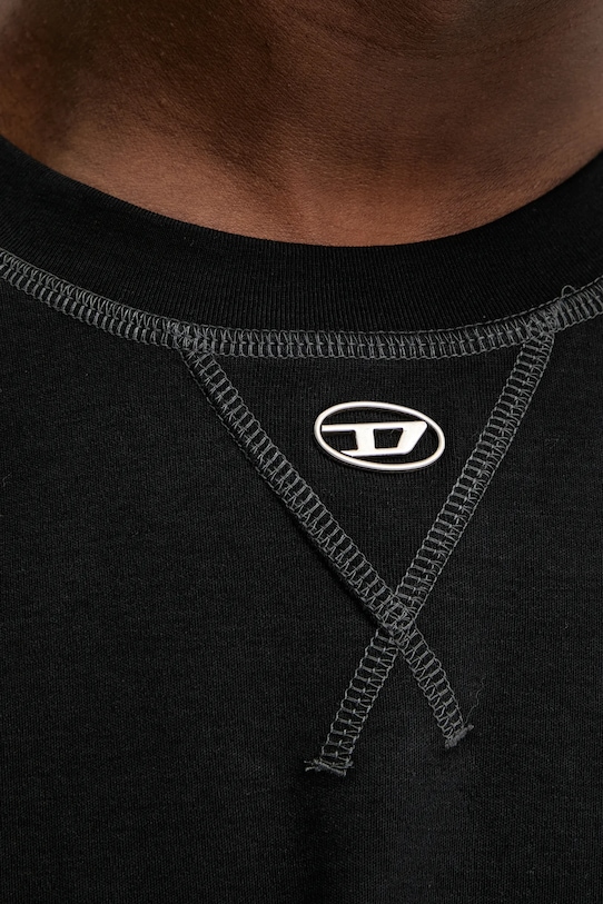 Diesel t-shirt T-MADJUST-TR A19963.0AIJU czarny