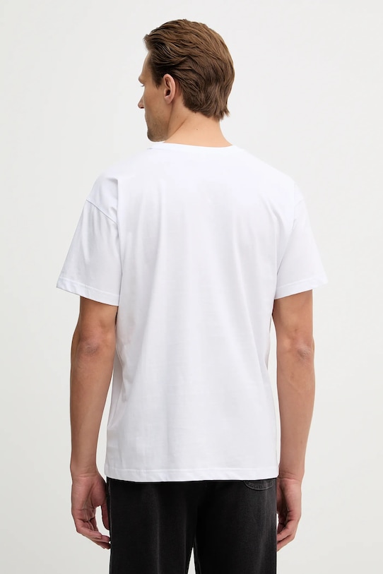 Odzież Diesel t-shirt T-NORM-MICRODIV A20198.0NIAX biały