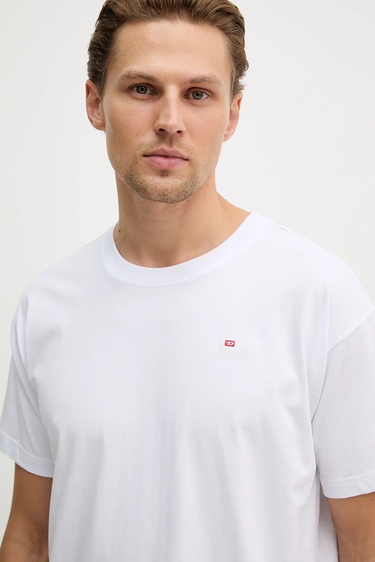 Diesel t-shirt T-NORM-MICRODIV biały A20198.0NIAX