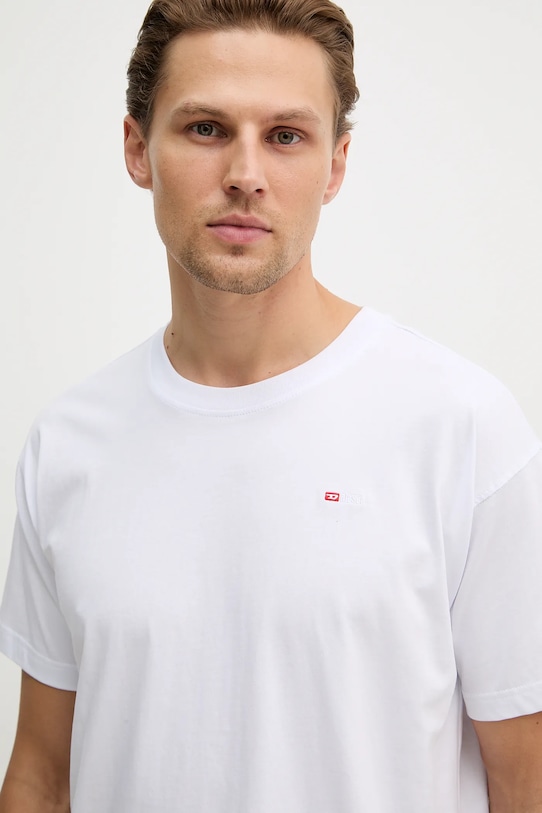 Diesel t-shirt T-NORM-MICRODIV biały A20198.0NIAX