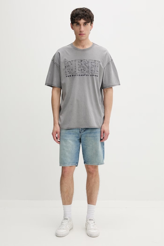 Diesel футболка для мужчин T-RAWBOXT A21041.0KMAH серый SS26