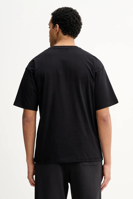 Odzież Diesel t-shirt bawełniany T-LUCIEN-IHBI A21562.0PLAT czarny