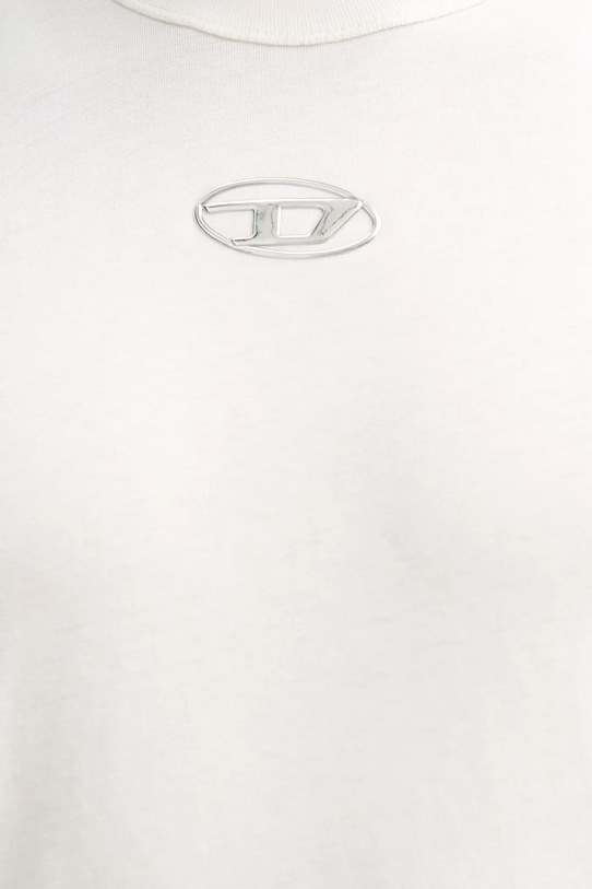 Diesel t-shirt bawełniany T-BISCO-IOD A21743.0JMBB biały