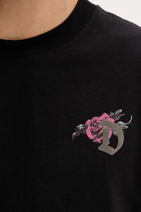 Diesel t-shirt męski bawełniany T-BOGGY-V4 A22497.0PLAT czarny