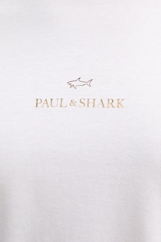 Paul&Shark t-shirt bawełniany 99311008 biały