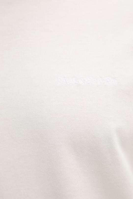 Paul&Shark t-shirt bawełniany 26411014 beżowy