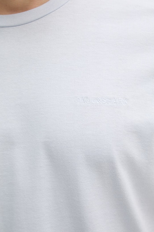 Paul&Shark t-shirt bawełniany 26411014 niebieski