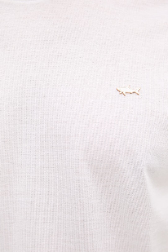 Paul&Shark t-shirt bawełniany 26411016 biały