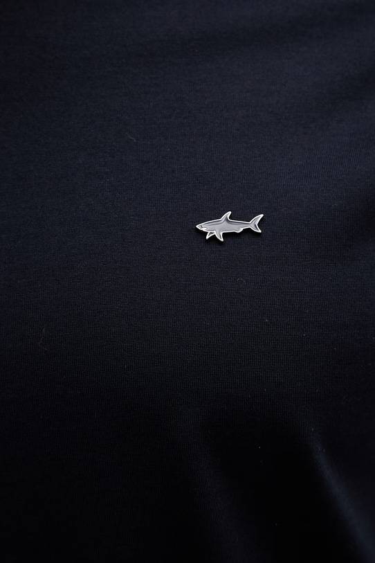 Paul&Shark t-shirt bawełniany 26411016 granatowy