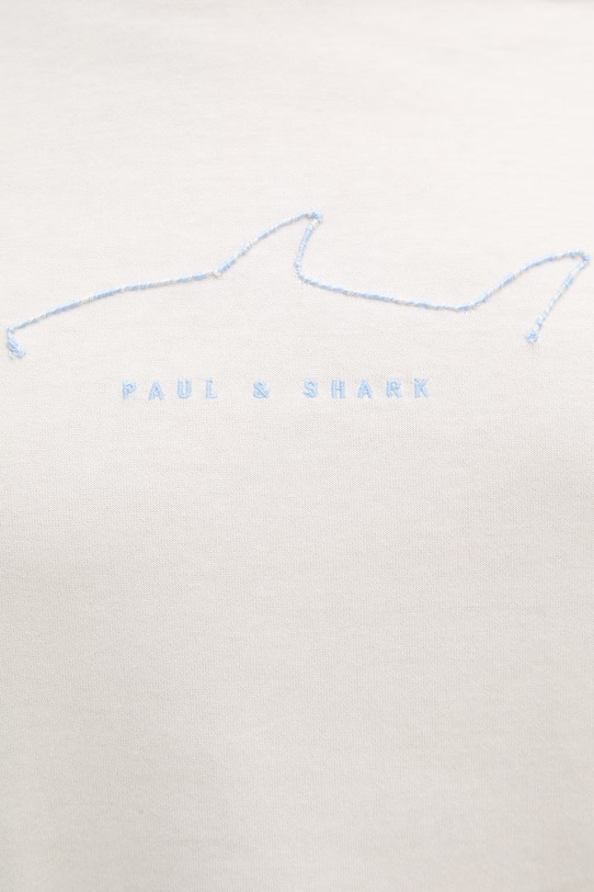 Paul&Shark t-shirt bawełniany 26411033 biały