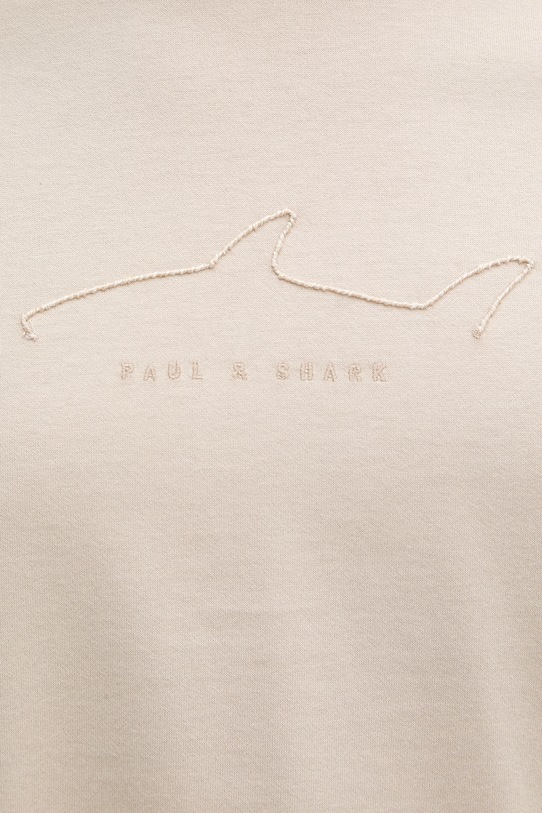 Paul&Shark t-shirt bawełniany 26411033 beżowy