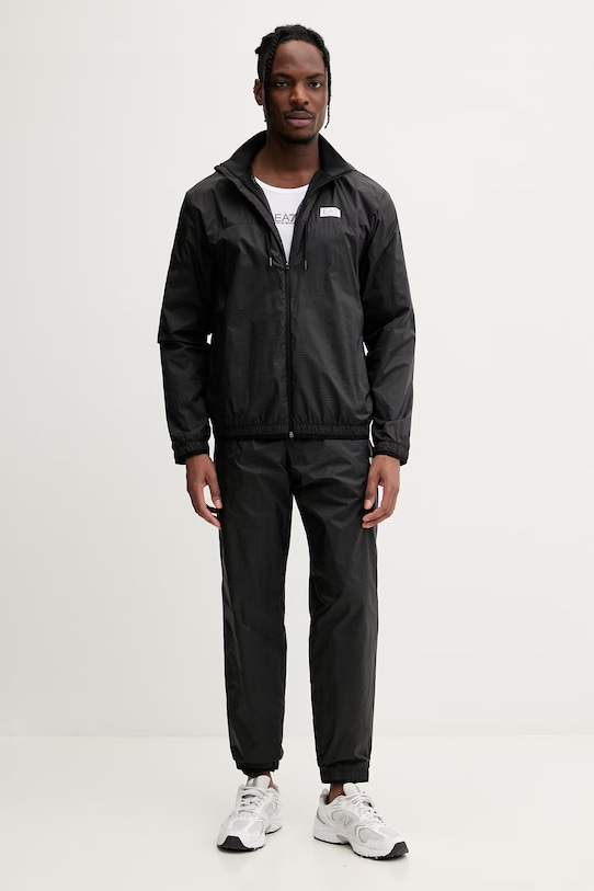 EA7 Emporio Armani top męski bawełniany AF10375.7M000295 biały SS26