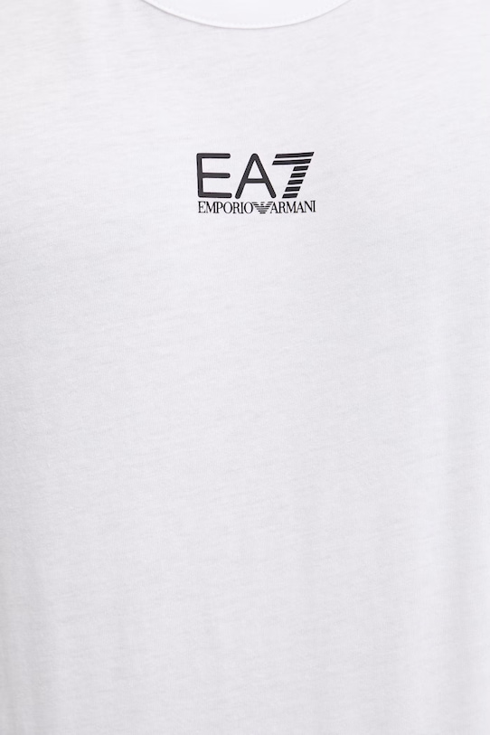 EA7 Emporio Armani top męski bawełniany AF10375.7M000295 biały
