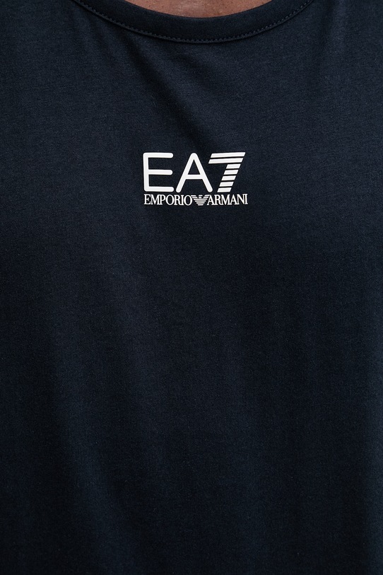 EA7 Emporio Armani top męski bawełniany AF10375.7M000295 granatowy
