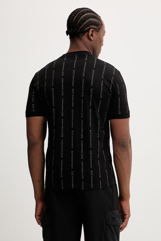 Odzież EA7 Emporio Armani t-shirt bawełniany AF12874.7M001391 czarny