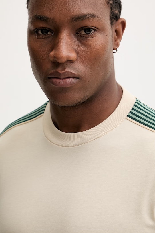 Kratka majica EA7 Emporio Armani bež AF16548.7M001507