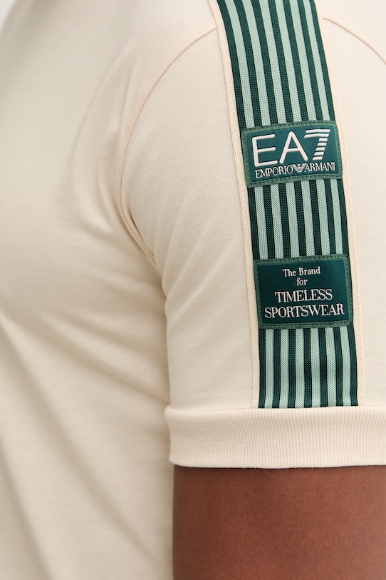 Kratka majica EA7 Emporio Armani AF16548.7M001507 bež